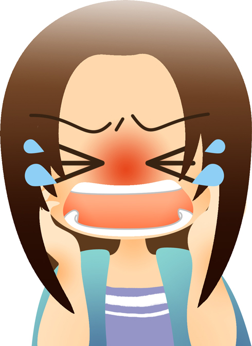 泣き崩れる飼い主